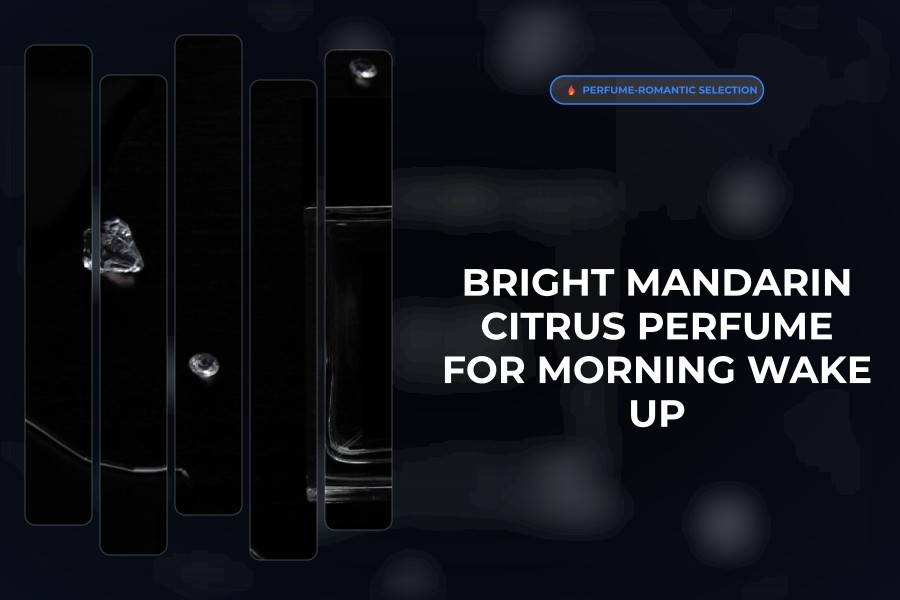 bright mandarin citrus perfume for morning wake up