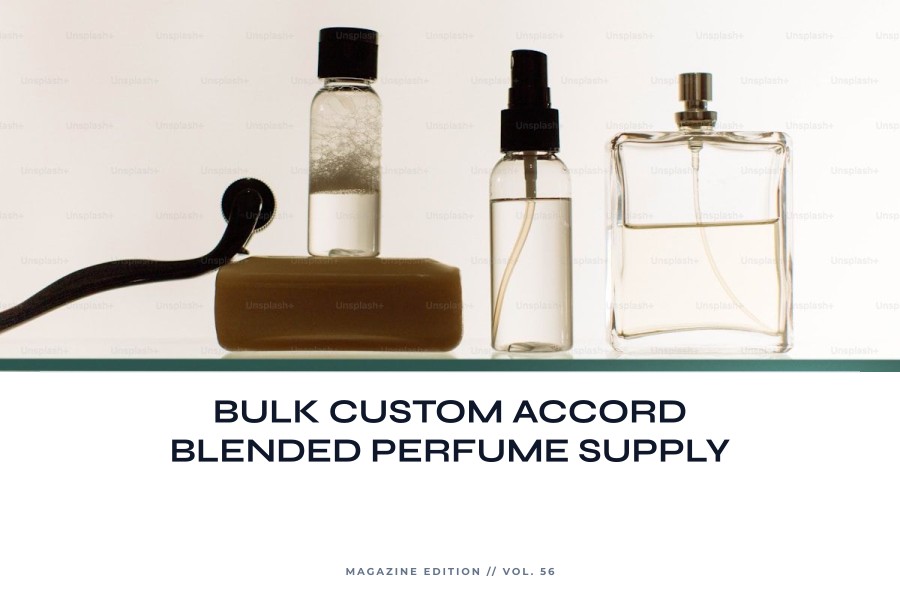 bulk custom accord blended perfume supply