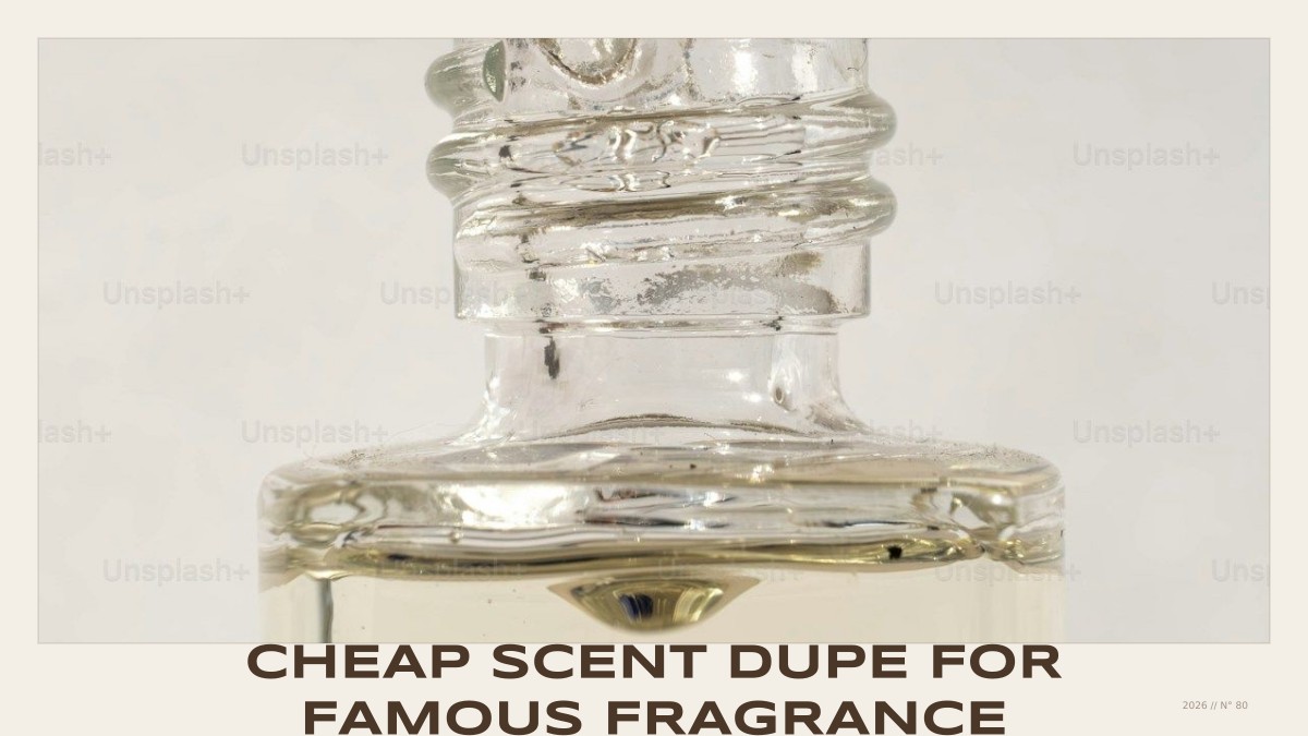 cheap scent dupe for famous fragrance