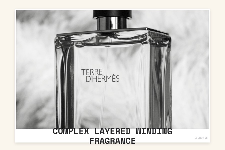 complex layered winding fragrance