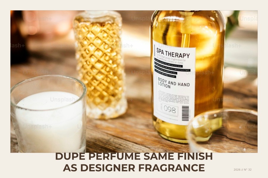 dupe perfume same finish as designer fragrance