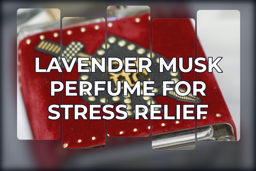 lavender musk perfume for stress relief