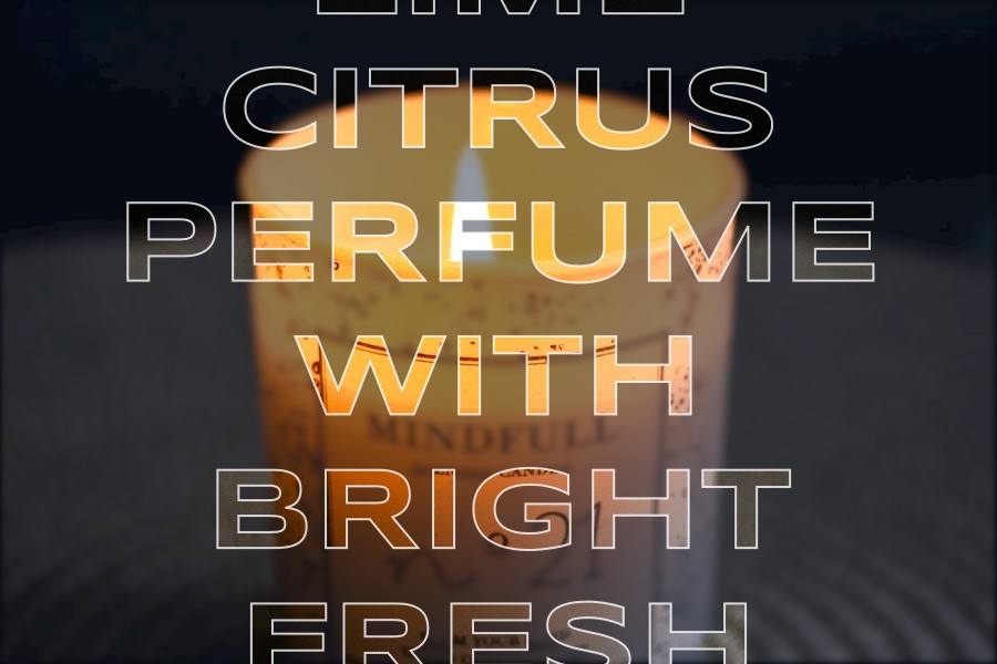 lime citrus perfume with bright fresh scent