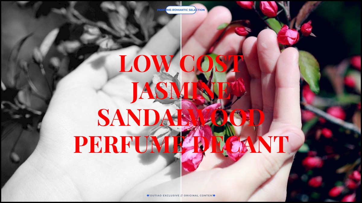 low cost jasmine sandalwood perfume decant