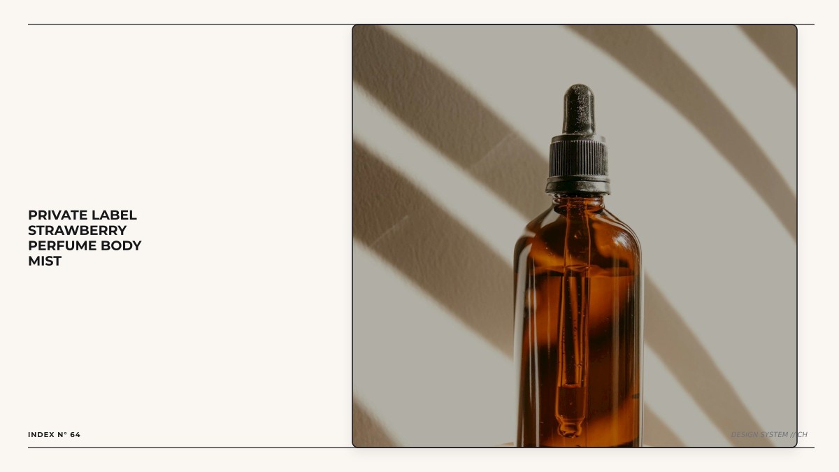 private label strawberry perfume body mist