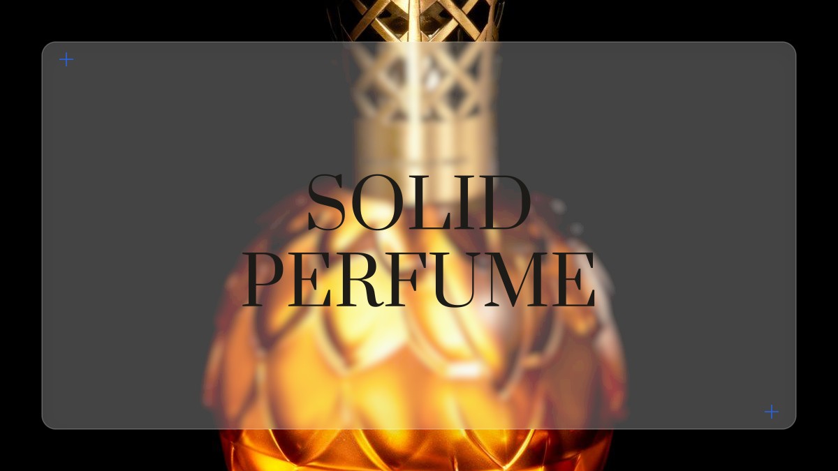 solid perfume