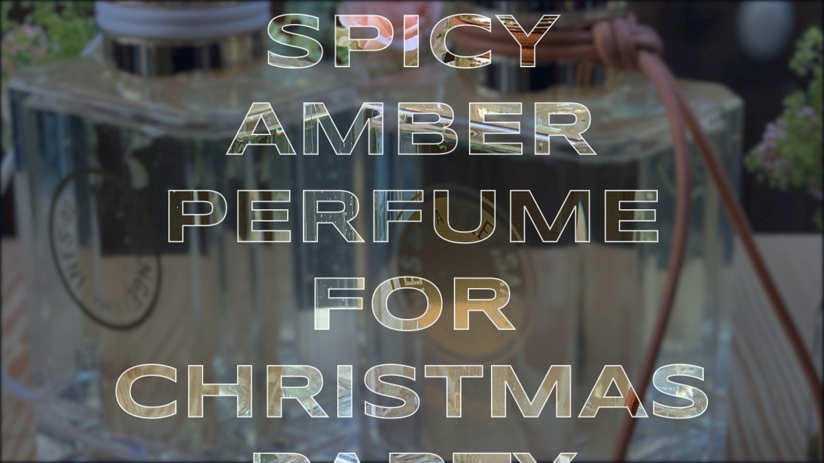 spicy amber perfume for christmas party