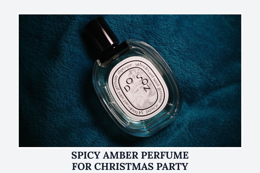 spicy amber perfume for christmas party