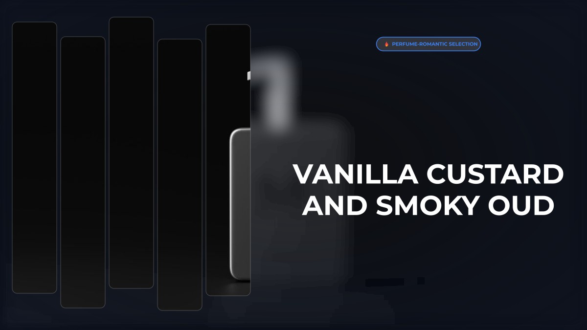vanilla custard and smoky oud
