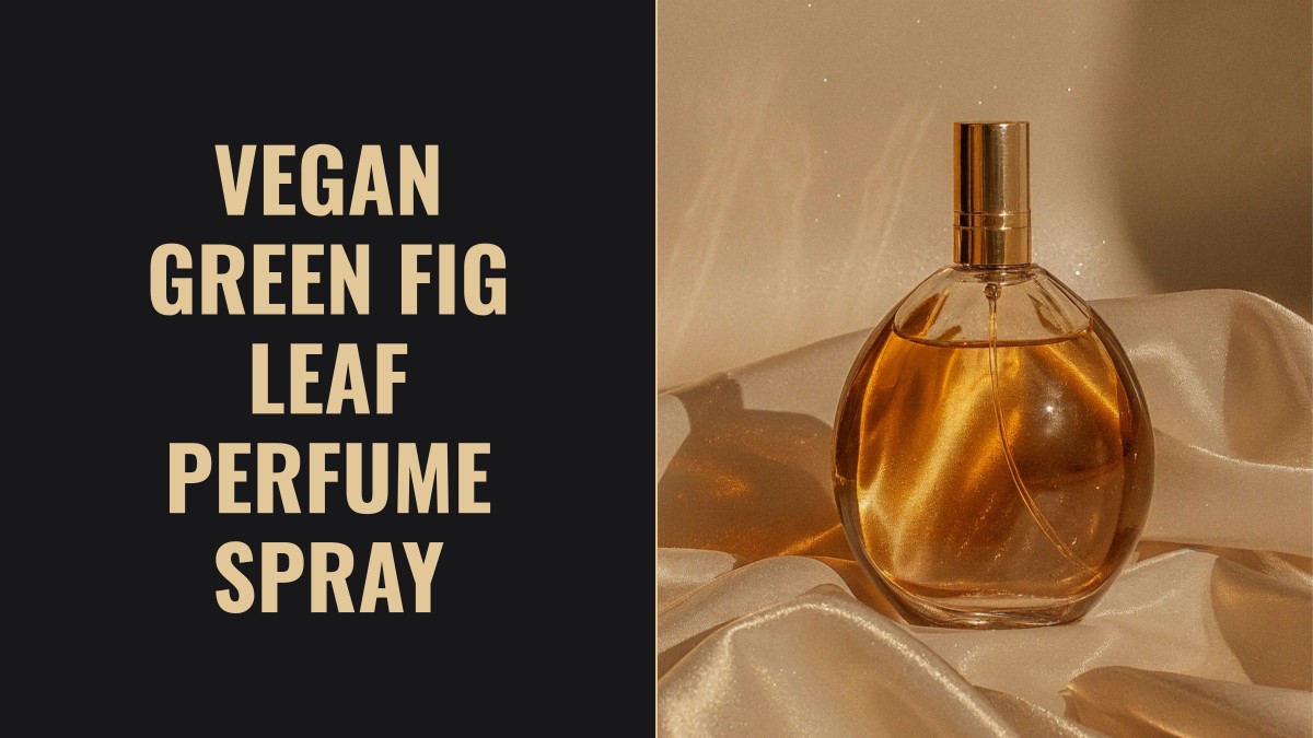 vegan green fig leaf perfume spray