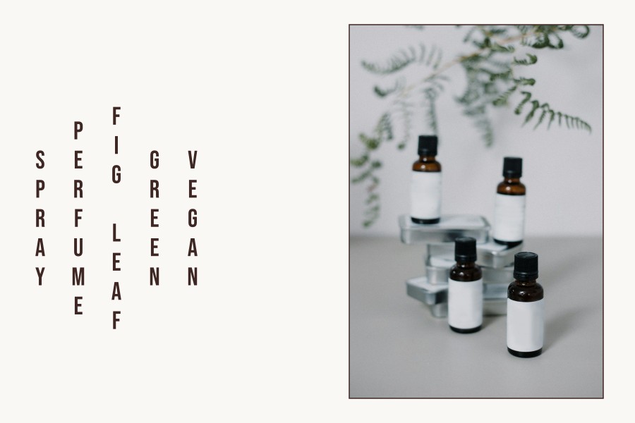 vegan green fig leaf perfume spray