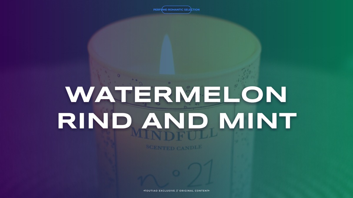 watermelon rind and mint